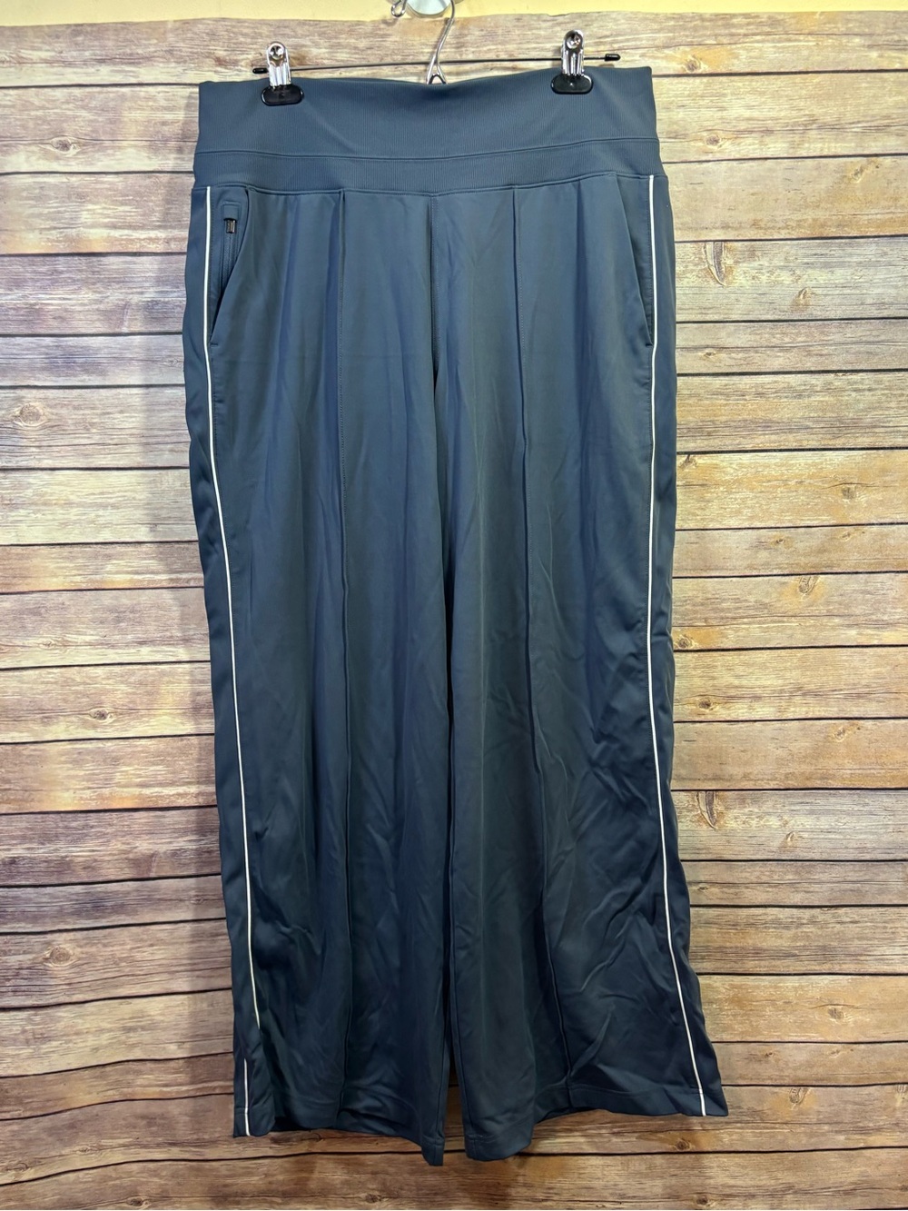 Athleta Venice Blue Wide Leg Pants Size XL